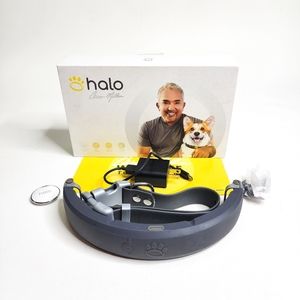 Halo Dog Collar Cesar Millan GPS Wireless Dog Fence Training Complete Size Small